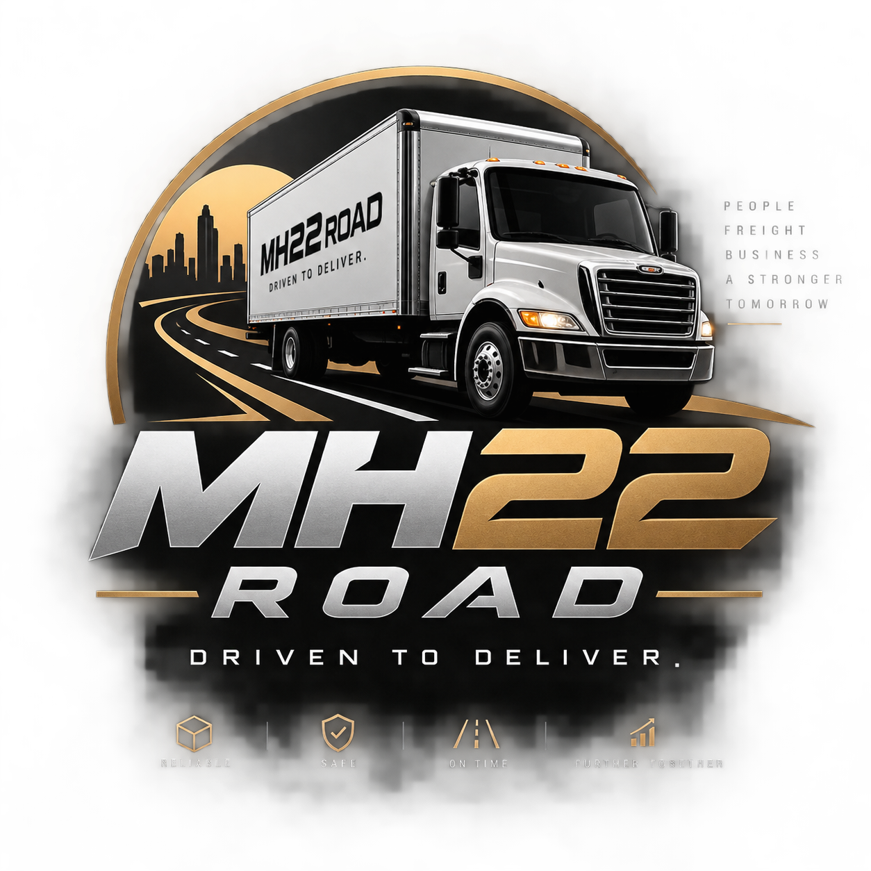 MH22 ROAD box truck logo